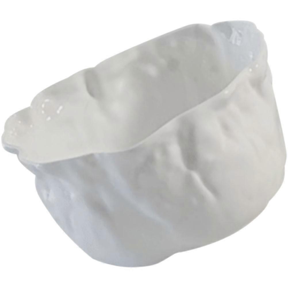 Ceramic Tea Cup White for Traditional Tea Drinking 4Pcs Set