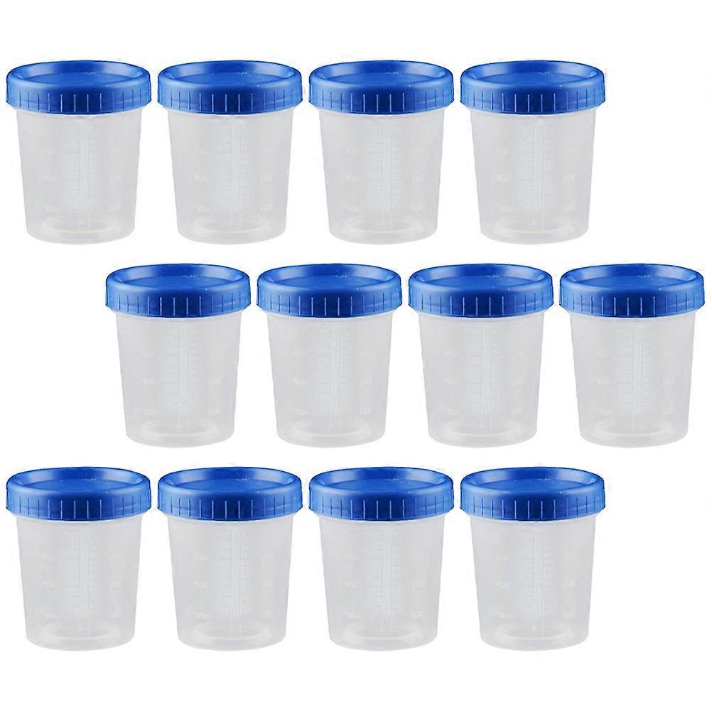 Plastic Specimen Cups 150 Pcs 120ml Measuring Cups For Laboratory Use Color