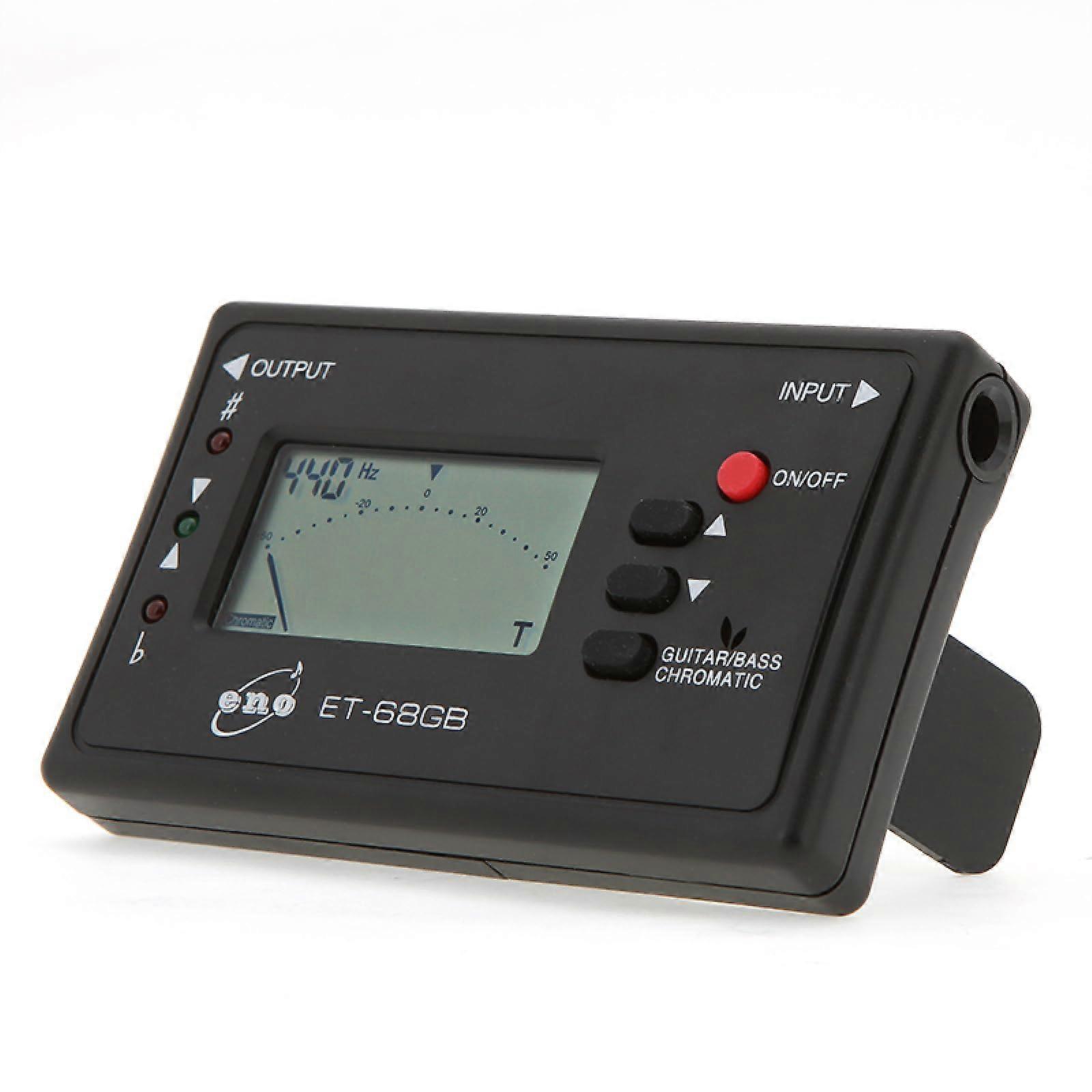 Digital Tuner Receiver AM/FM HD Radio Compact 2.4 Inch LCD Display Black