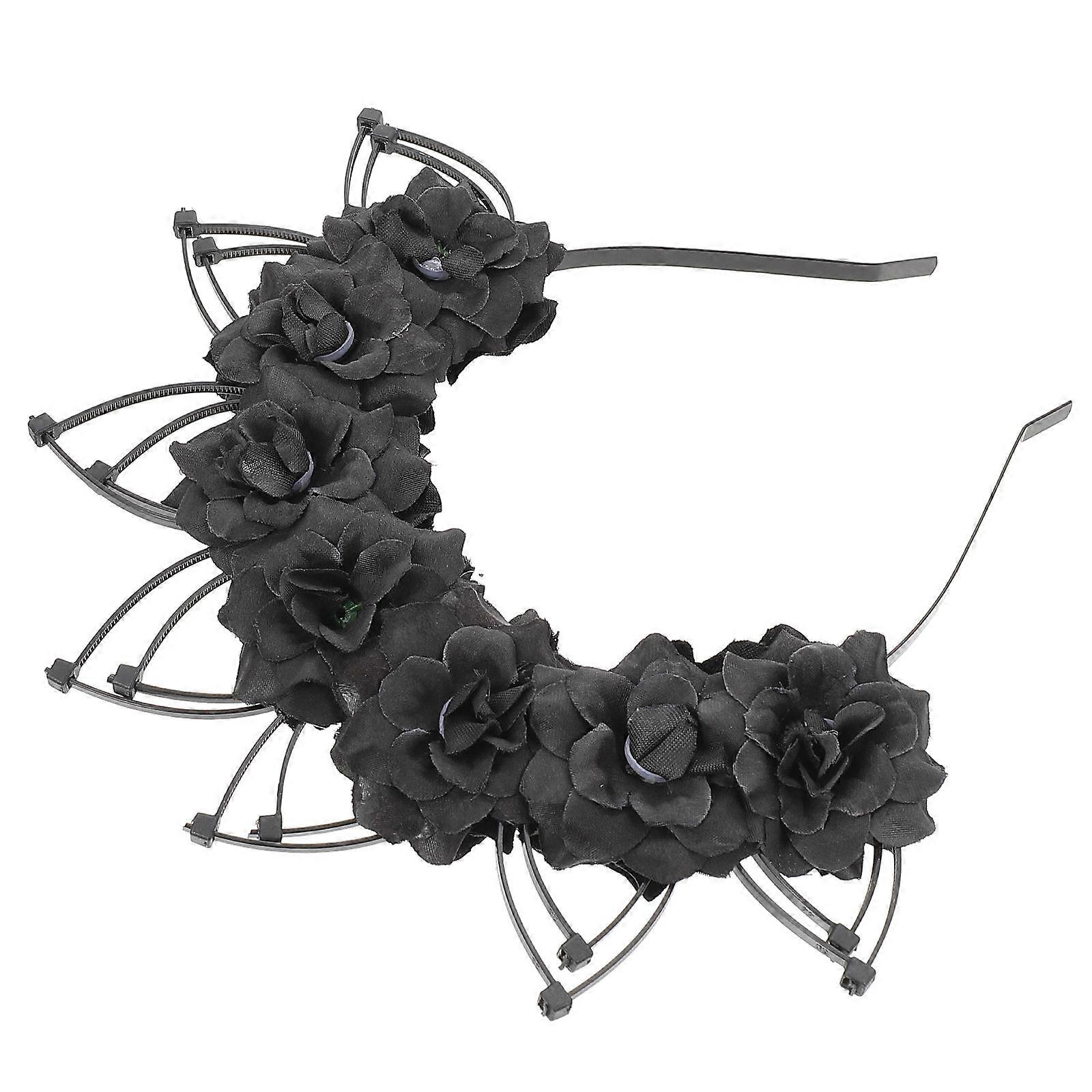 Gothic Plastic Headband for Party Hair Decor Accessory