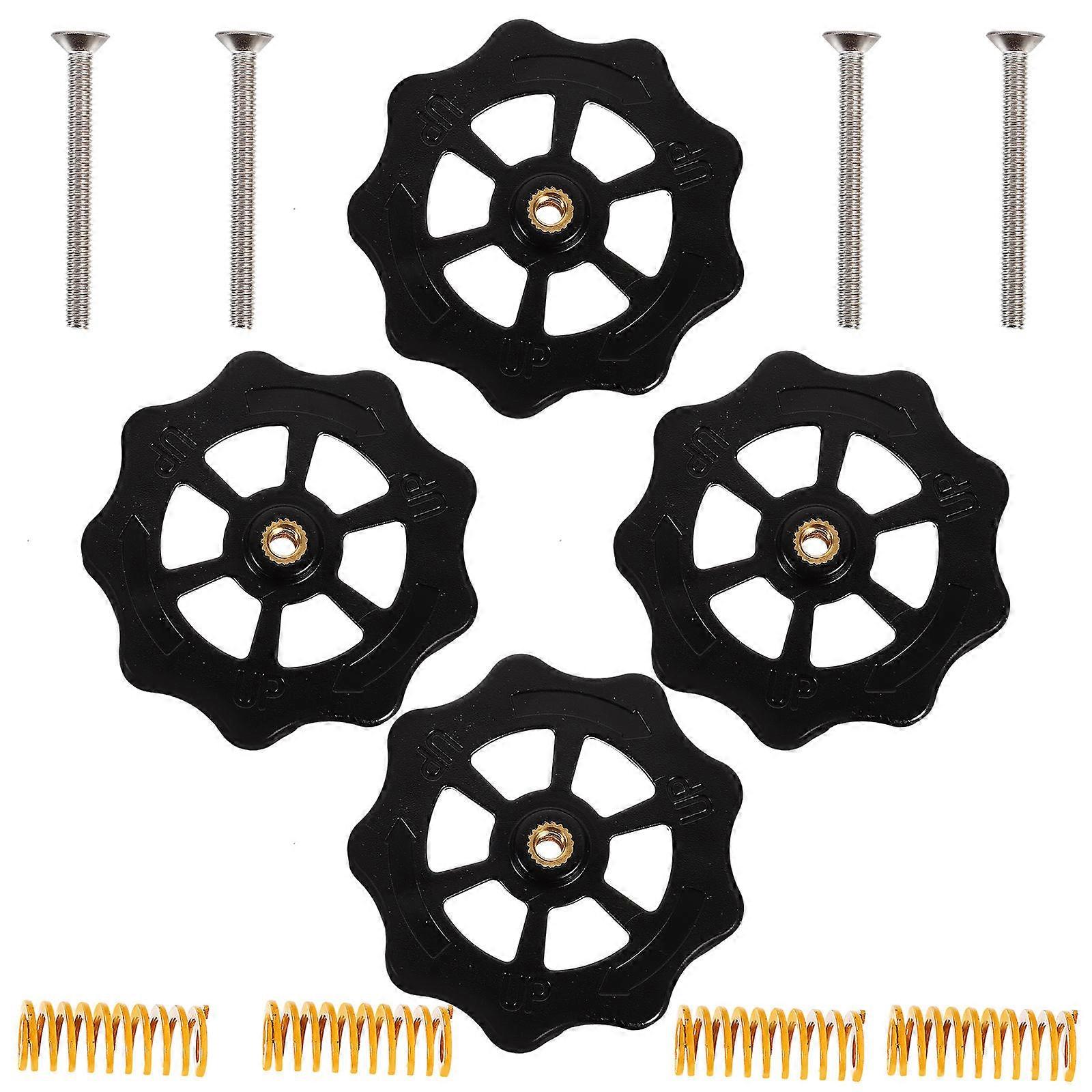 Leveling Nut 3D Printer Parts for Heated Bed with 3Pcs Spring Screw Set