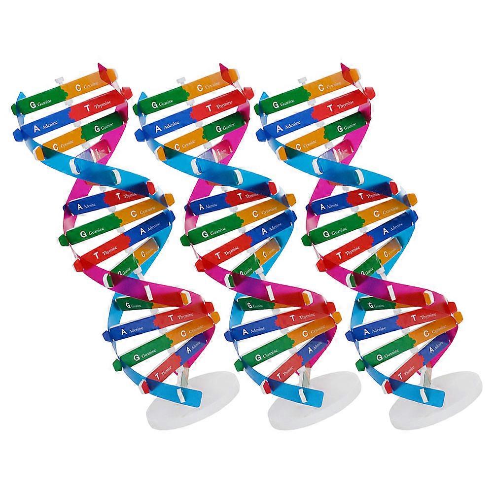 Dna Molecular Model Kit DIY Educational Tool for Biology 9Pcs Set