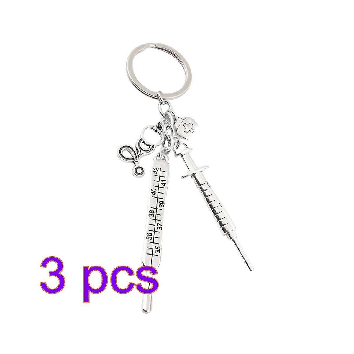 Doctor Accessory Keychains Creative Key Holder for Key Decoration Small Gift