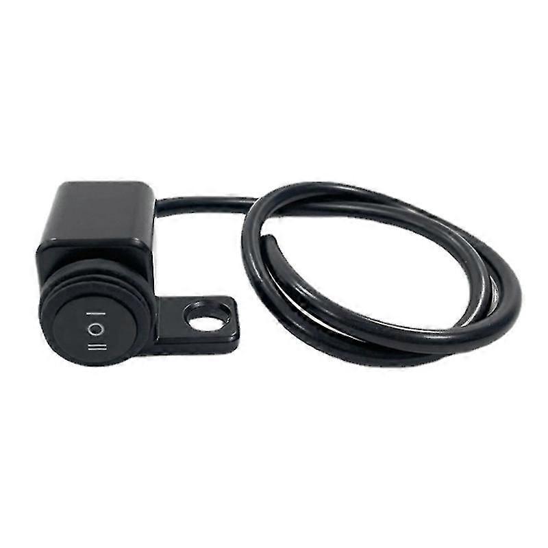 Upgraded Waterproof Button Switch Spot Light Led On Off Switch For Motorbike
