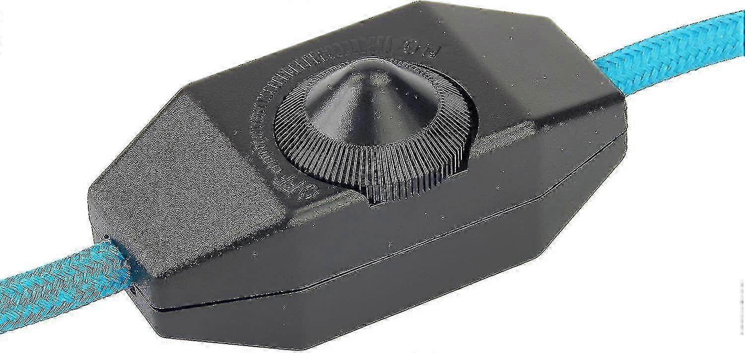 1-60w Led Dimmer Dimmable (rotary Dimmer) Led Dimmable, On/off, 220-230v, Ce In-line Switch, Black