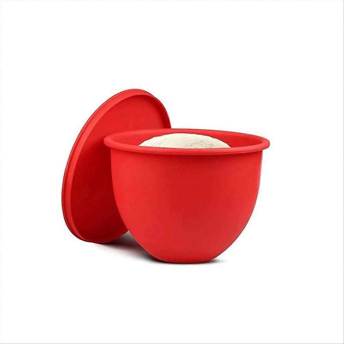 Silicone Bowl Liners for Tilt-Head 5 QT Mixers Liners with Lids Kitchen Blender Accessories Red