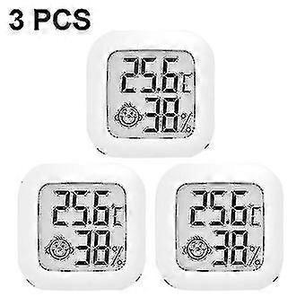 3 Pack Indoor Thermometer , Humidity Gauge Meter Digital Hygrometer Room Thermometer For Home, Hight Accurate Temperature And