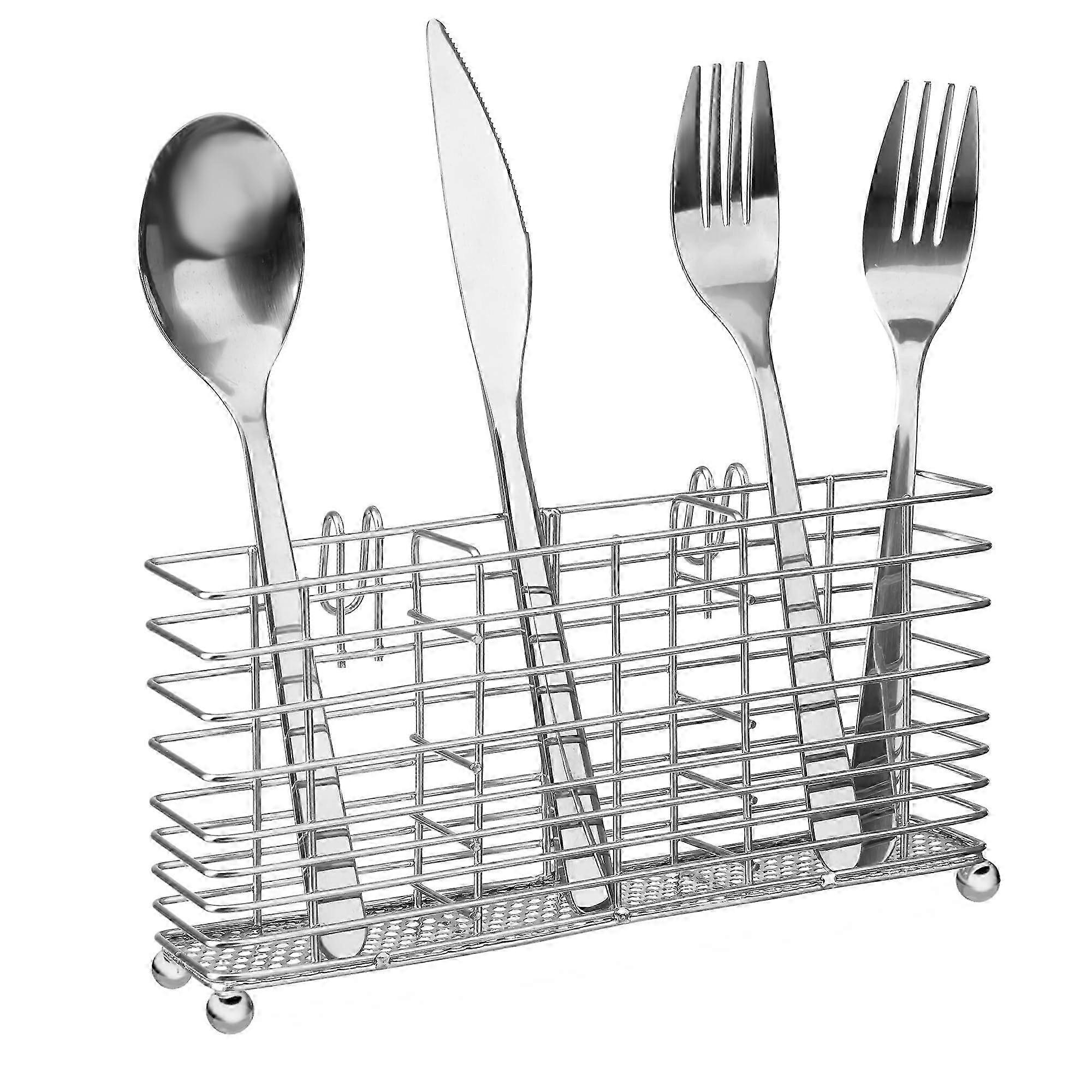 25-26 Utensil Drying Rack 1-Pack - Rustproof Stainless Steel Organizer