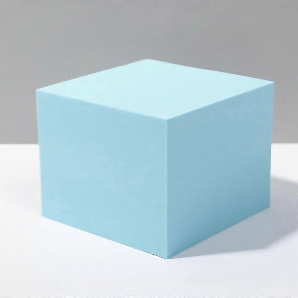 For 8 Pcs Geometric Cube Photo Props Decorative Ornaments Photography Platform Colour Large Light Re