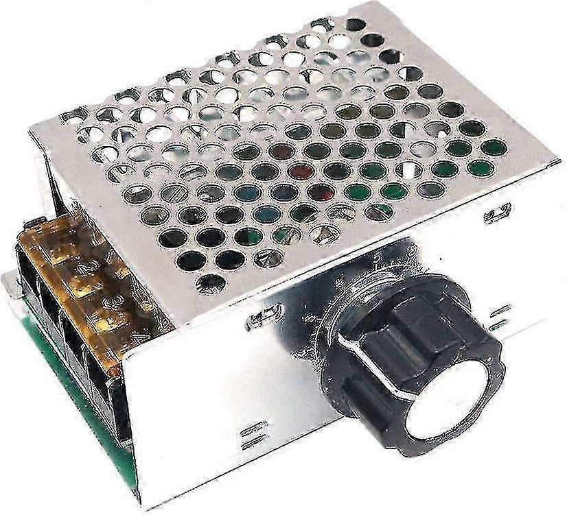 Electronic Voltage Regulator Dimmer Thermostat Controller Ac 4000w High Power Scr Electronic Voltage Regulator Governor Speed