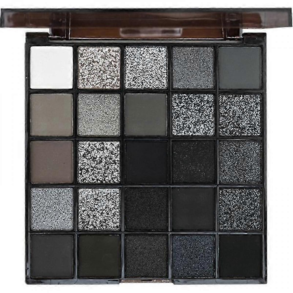 Black Swan 25-Color Eyeshadow Palette Mesmerizing Glitter Glam