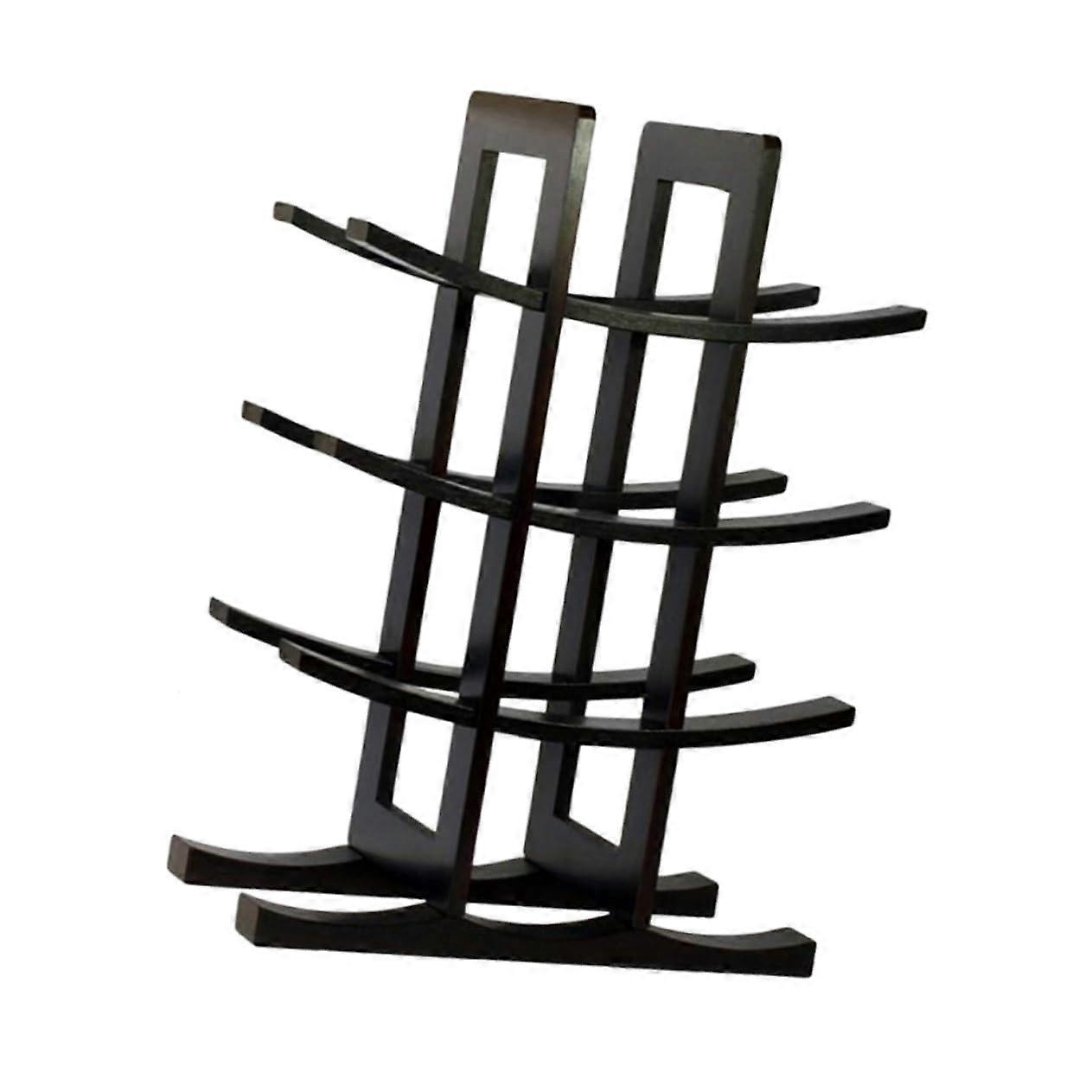 Bamboo Wooden Wine Bottle Rack For Home Bar Kitchen Cupboard Display Shelf Holds Multiple Bottles