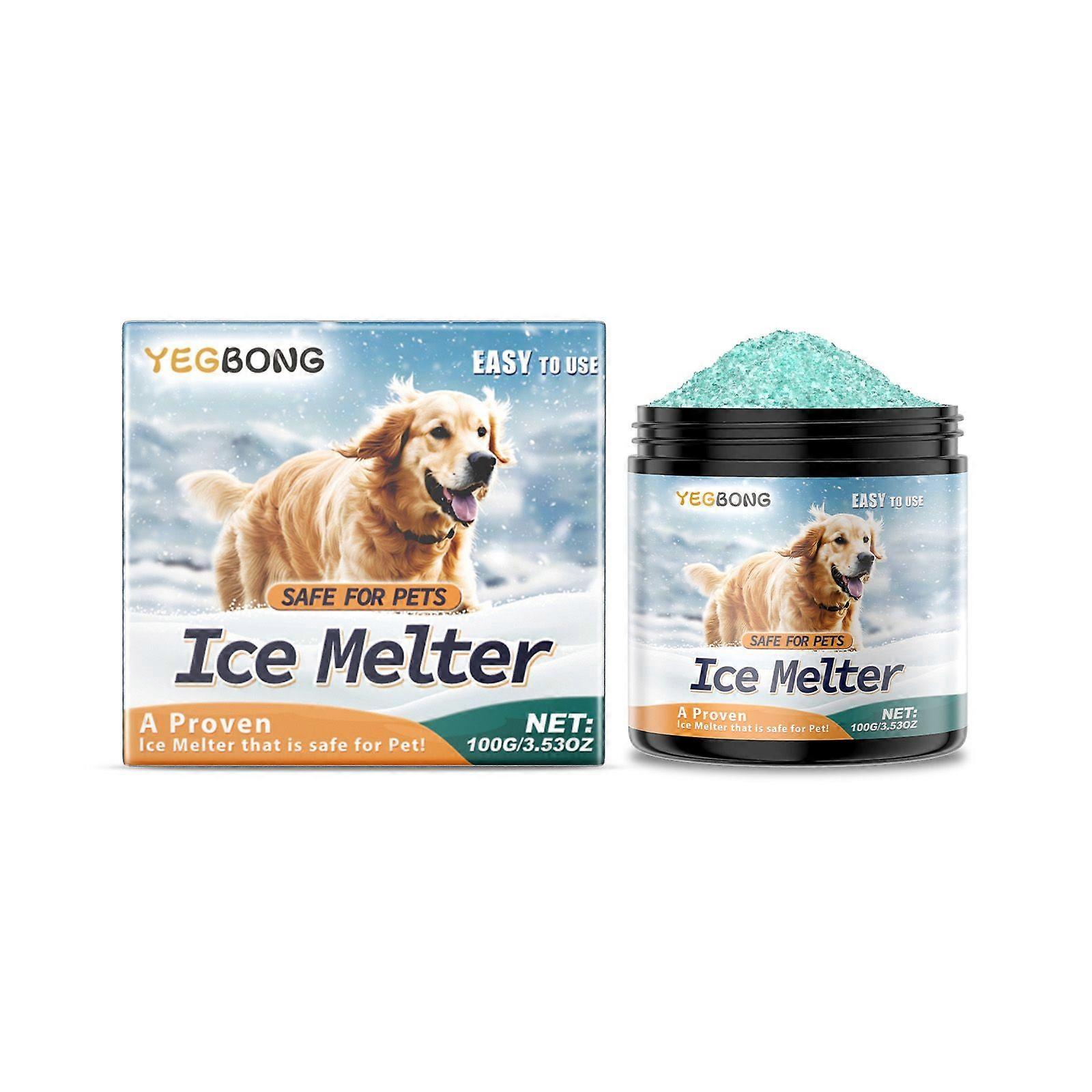 Yegbong Pet-Friendly Ice Melting Agent Concrete Street Floor Ice Melting Snow Pet-Friendly Snow Melting