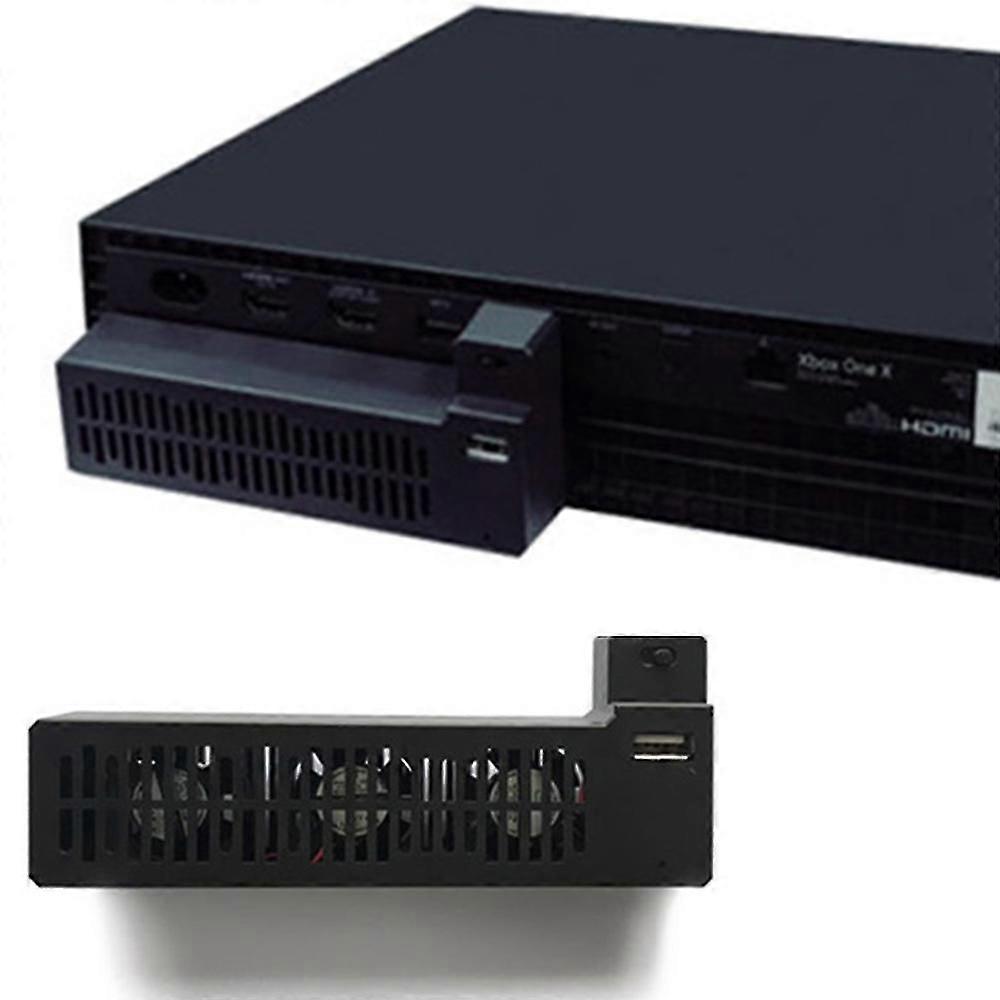 Usb Cooling Fan For Xbox One X Console,cooling System With 3 Cooling Fans And Usb Port Designed For Xbox