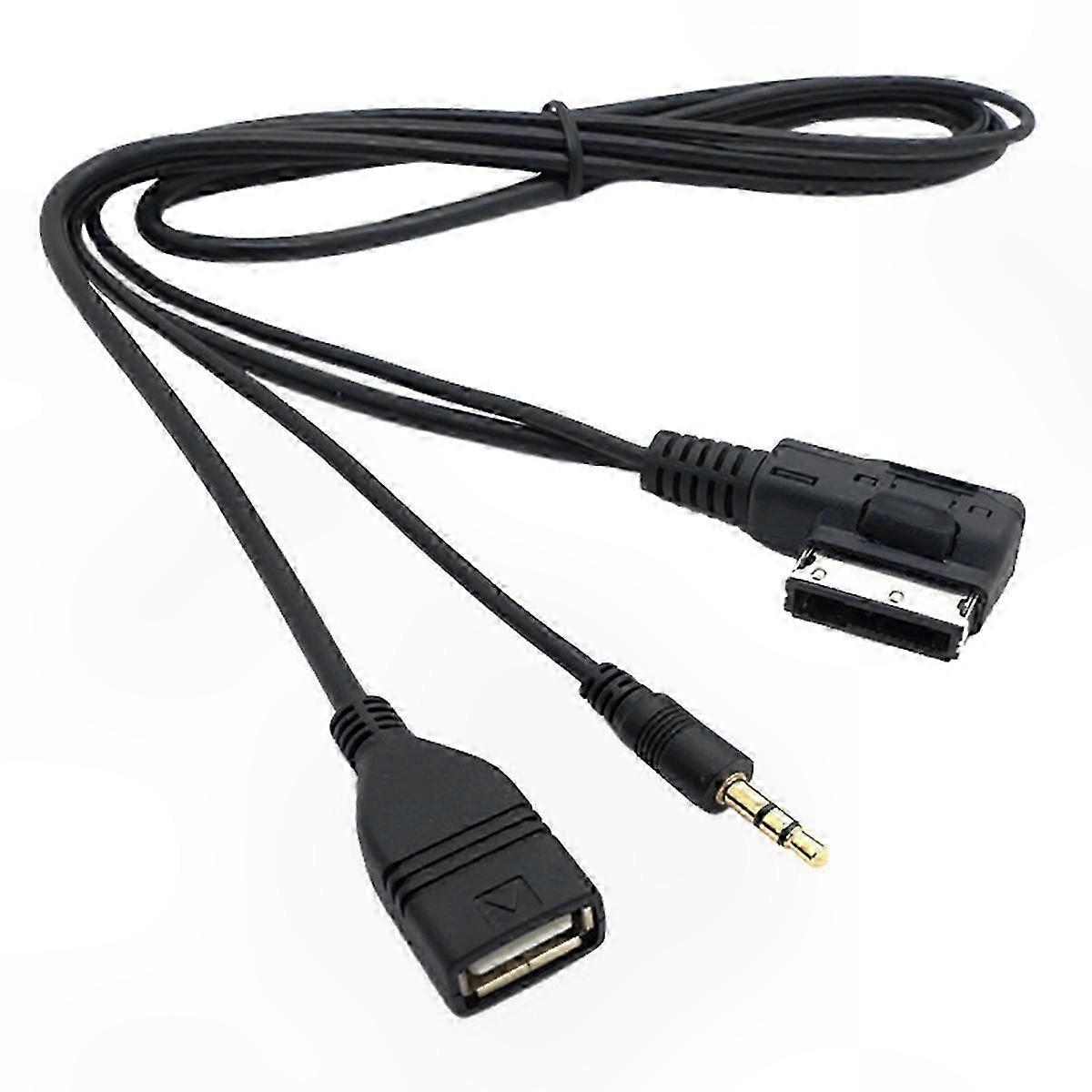 3.5mm AUX o Cable with USB Charger for Select  Models