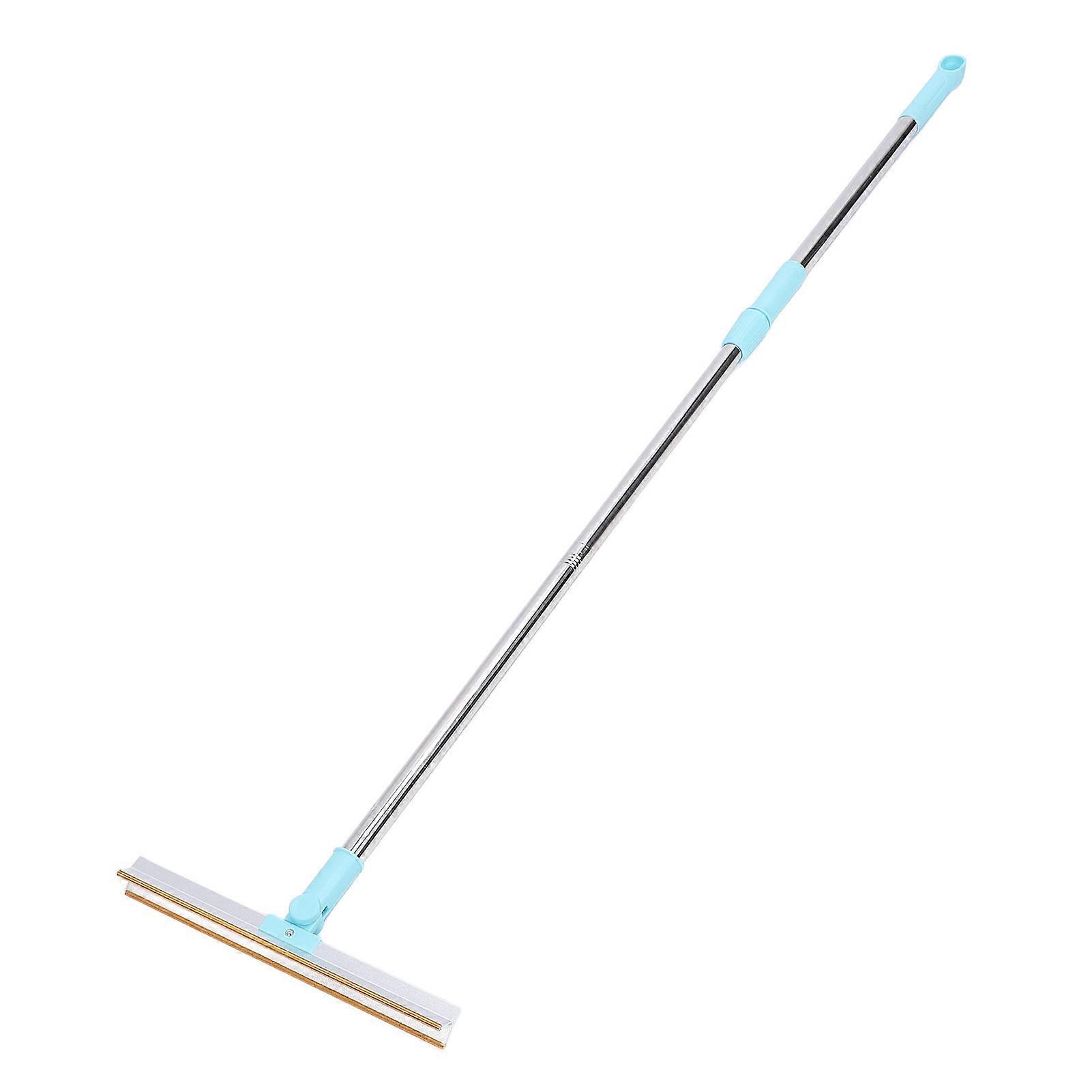 2Pcs Pet Hair Removal Carpet Rake Adjustable Long Handle Efficient Carpet Hair Removal Broom Scraper Tool for Dog Cat Fur Blue 