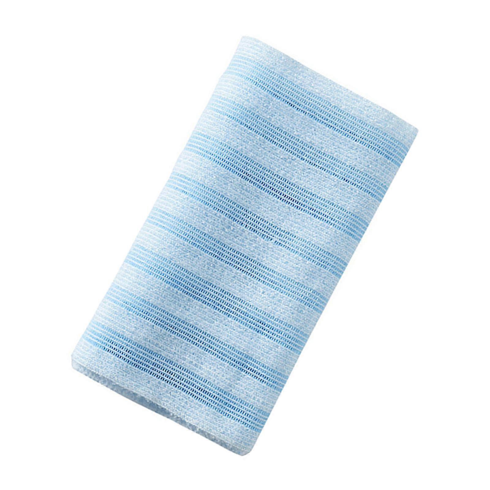 Bath Scrubber With Soft Designs for Full Body Wash Fast Absorbing Polyester Fabric Easy Caring Home Use Multicolor