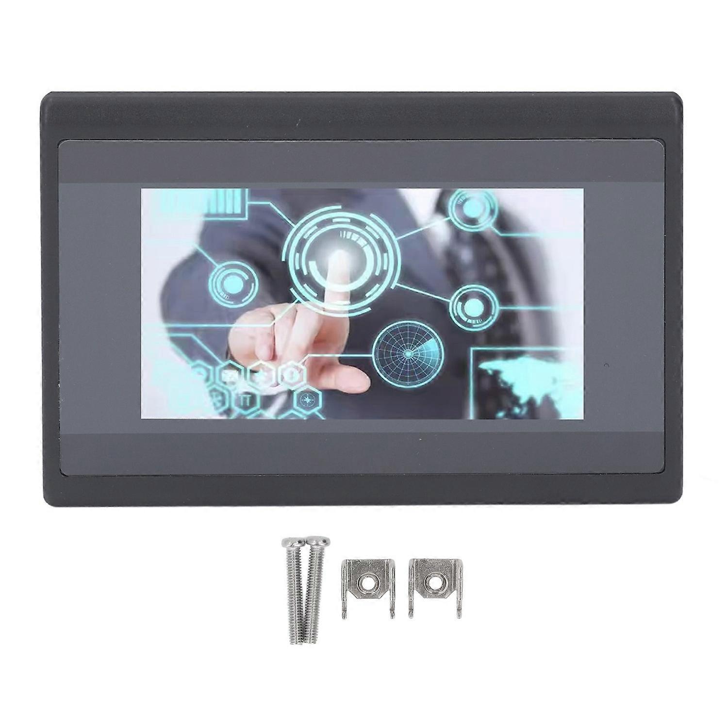 PLC Touch Screen 4.3 Inch HMI 600MHz ARM9 CPU 8MB DDR2 Memory Relay Output 12 In 10 Out PLC Touch Di