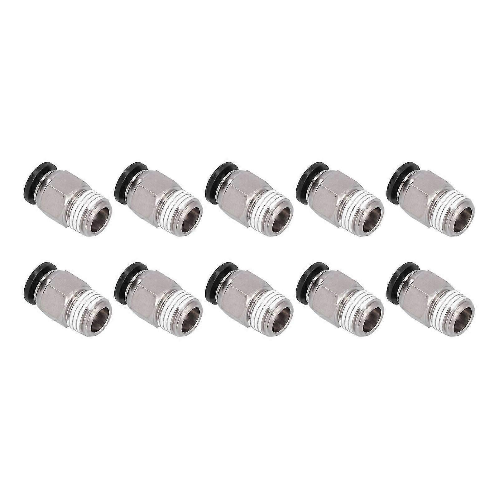 PC Brass External Thread Pneumatic Quick Plug Connector 1.0~1.2MPa
