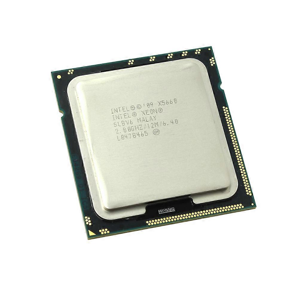 Xeon X5660 CPU - Socket LGA1366, 6 Cores, 12 Threads, 2.80GHz, 12MB L3 Cache, 95W TDP.