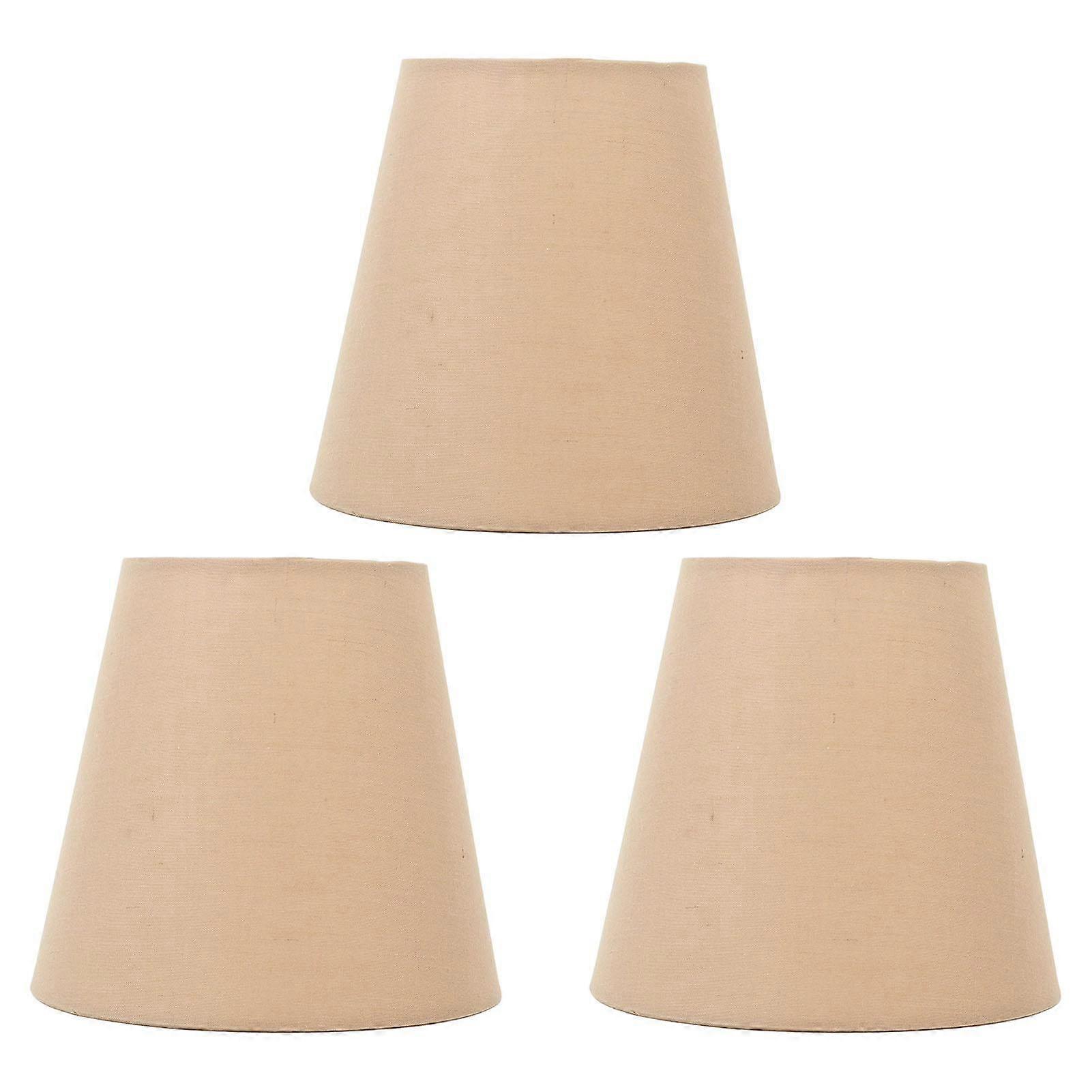 3pcs Cloth Fabric Lampshade Innovative E14 Intervention Type Modern Fabric Lampshade Dust Cover for