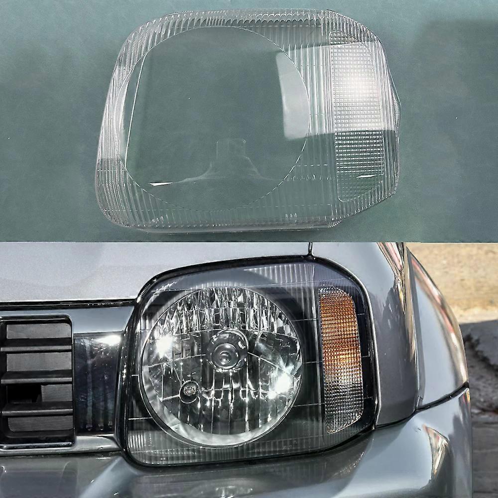 For Suzuki Jimny 2010~2015 Front Headlight Shell Transparent Headlamp Cover Lamp Shade Plexiglass Replace Original Lampshdade