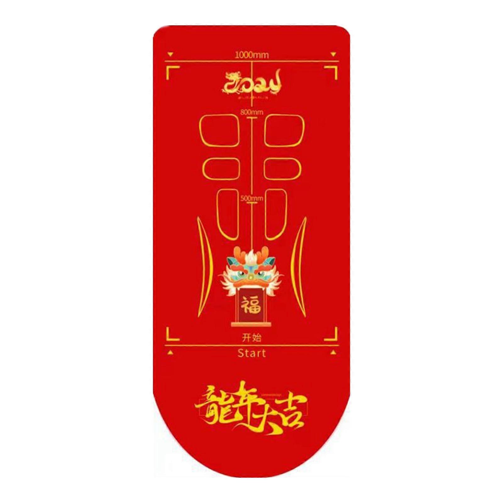 Light Weight Exercise Mat for Ab Wheel Builtin Positioning Guide and Long Lastings Material Fitness Workout Mat  Red