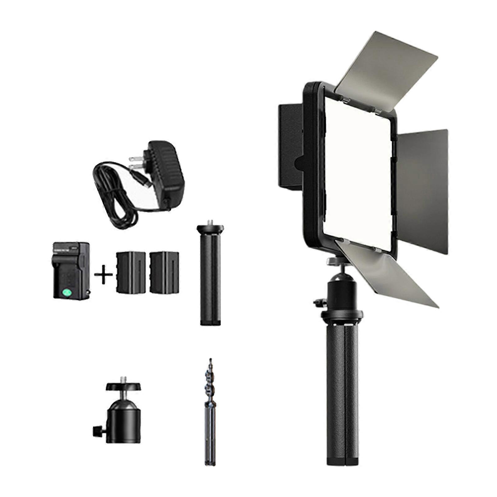 Portable LED Camera Light With Intelligent Dimming Function For Live Streaming Travel Photography And Multicolor