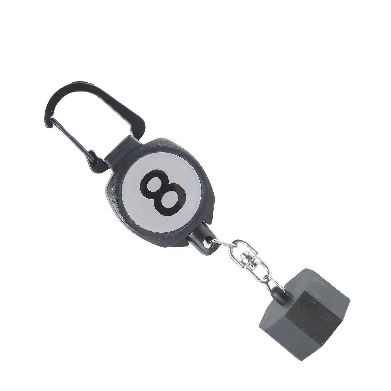 Portable Pick Chalk Cover Tip Pricker Preps Tool, Pocket Billiard Cue Snooker Tool, Portable Clip Billiard Chalk Holder Multicolor