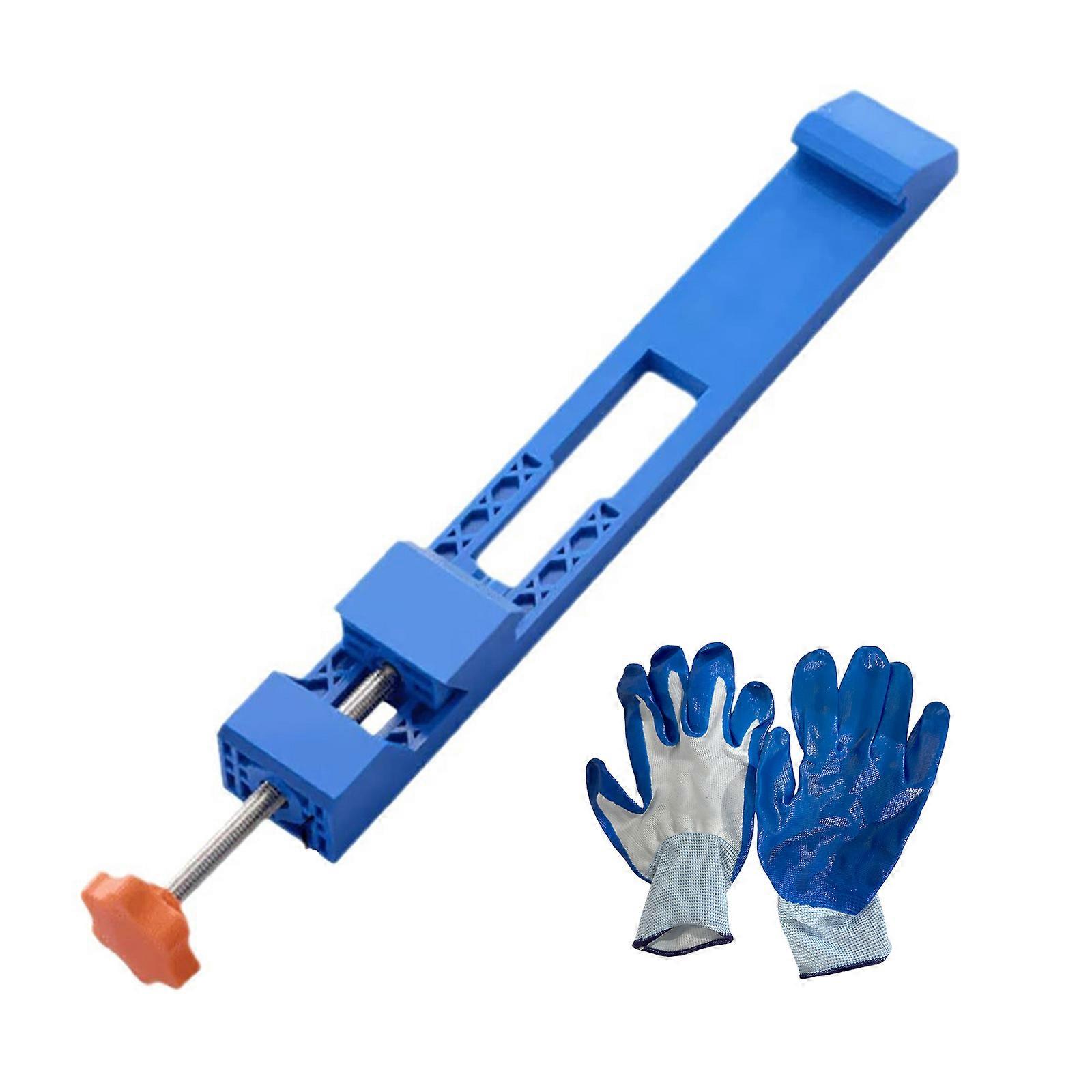 Adjustable Cutting Machine Base Guide Rails Track Guide for Circular Sawing Quick Panel Positioning for DIY Wood Project Multicolor