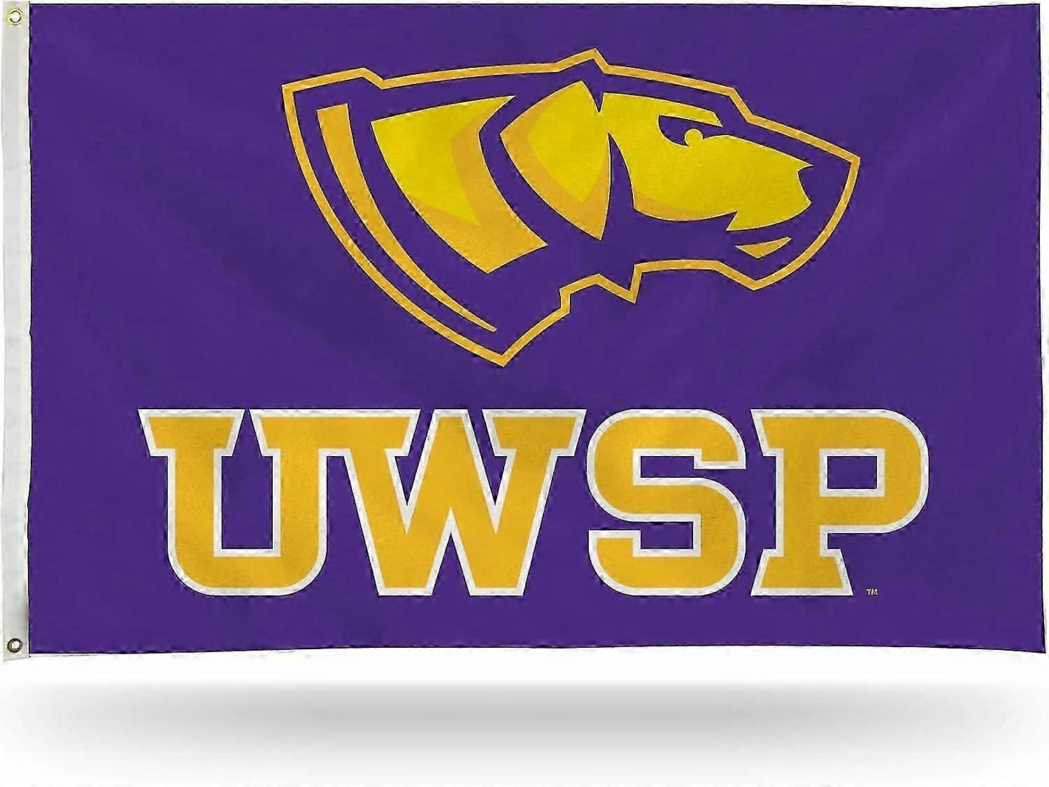 NCAA Wisconsin-Stevens Point Pointers Primary Banner Flag Mode A-2493