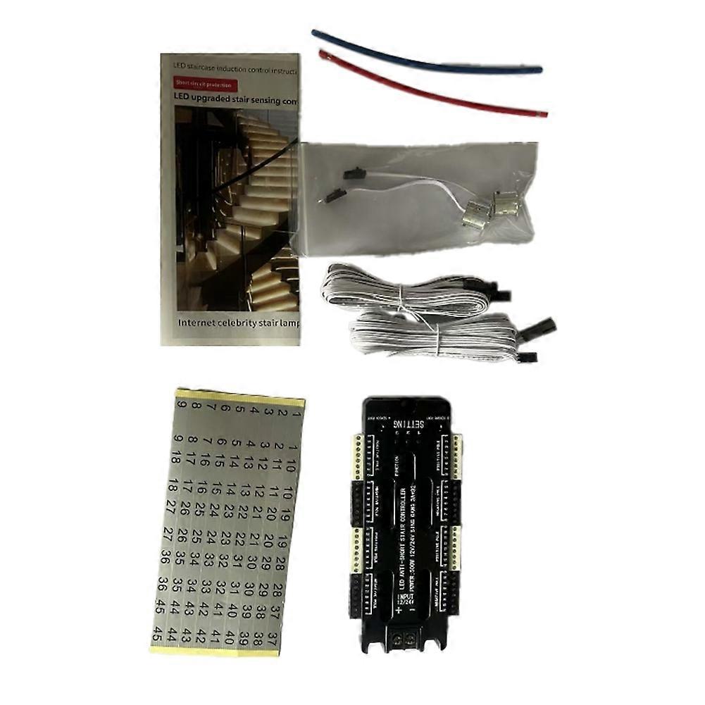 PIR LED Motion Sensor Light Strip Stair 32 Channel Controller