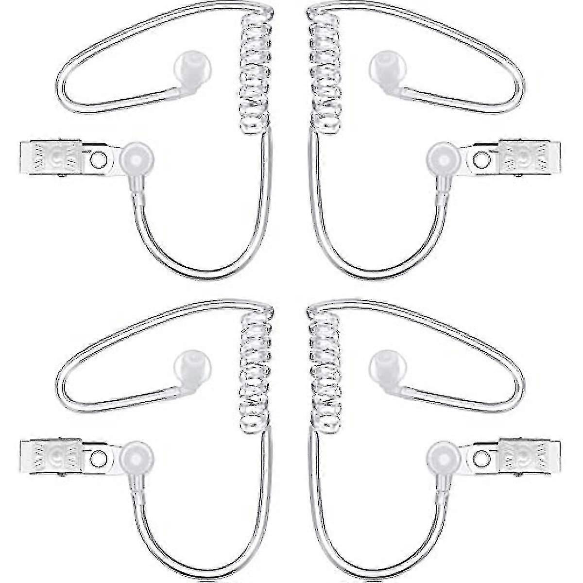 Security headset earpiece toy for 2-way radio