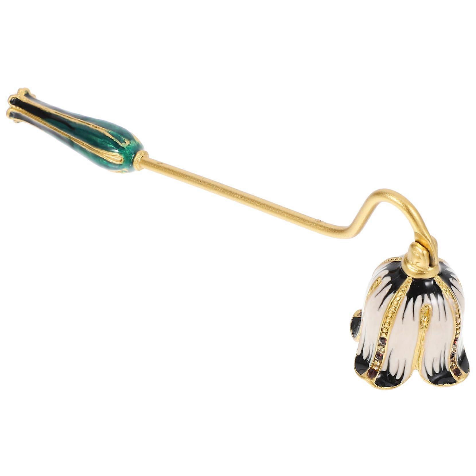 Vintage Candle Snuffer with Long Handle for Extinguishing Wick Flame and Home Decor