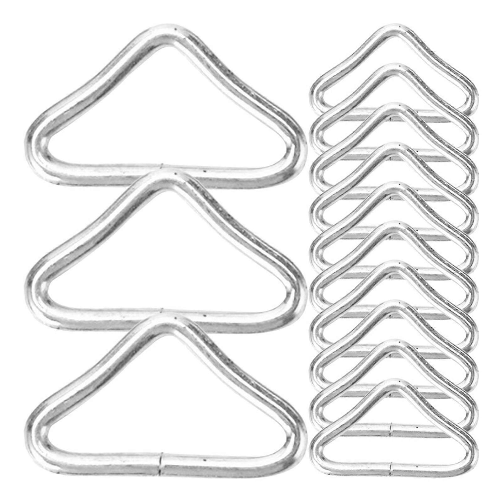 Metal Triangle Buckles Spring Hook for 30Pcs Trampoline Parts Usage