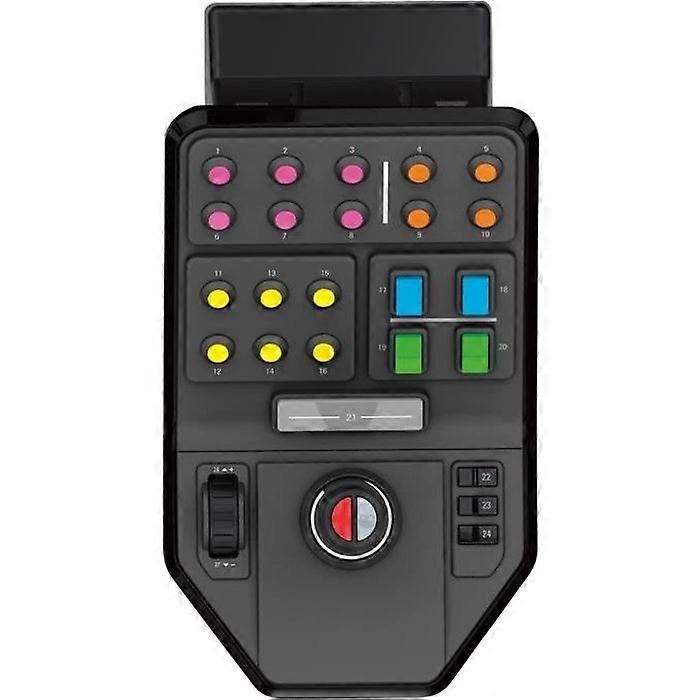 Controller - Kablet - Saitek By Logitech G - Farm Sim-køretøjs sidepanel - Kompatibel pc - Sort