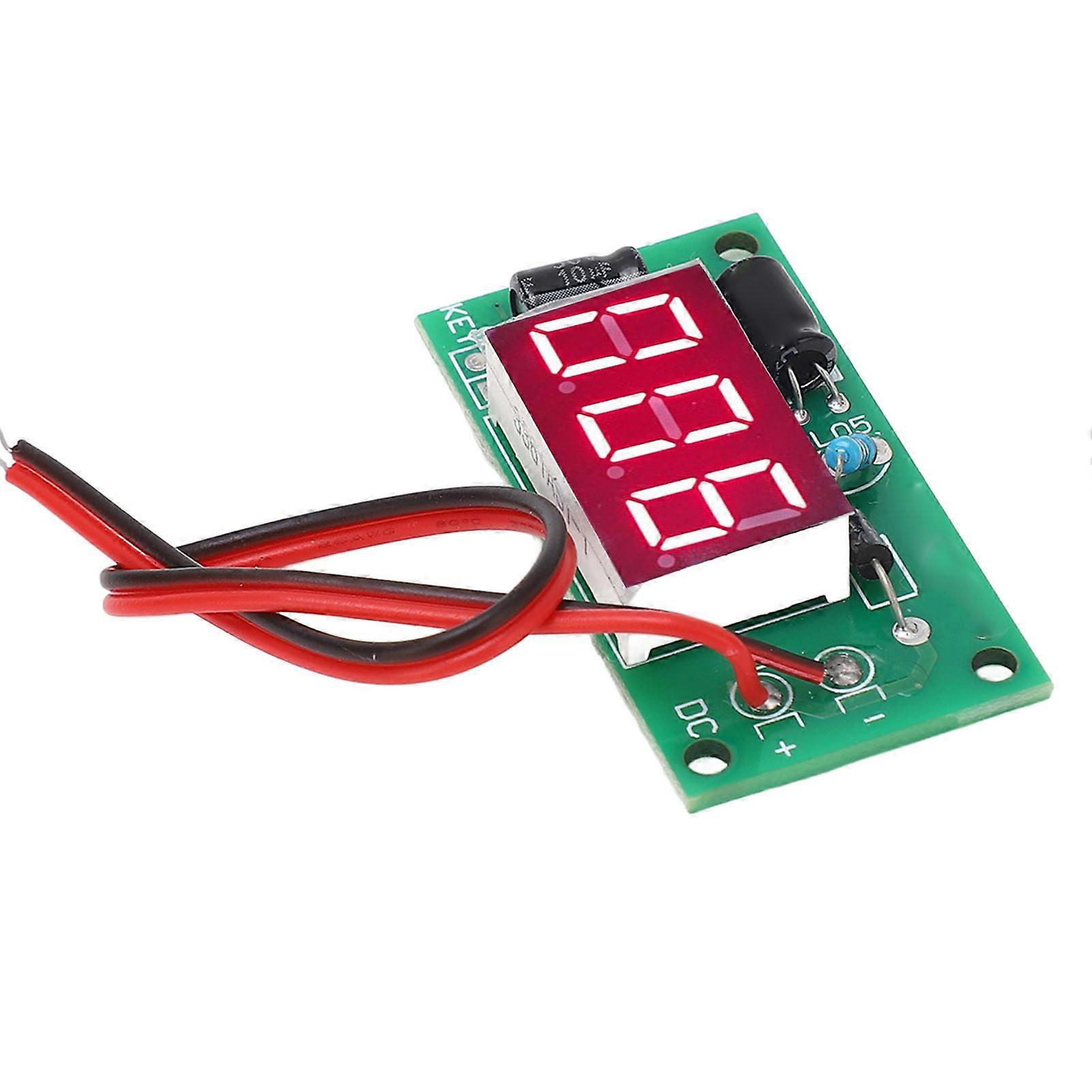 3 Bit Red Digital Display Trigger Counter Module PCB with Memory Function for 4 - 7V Equipment Machine