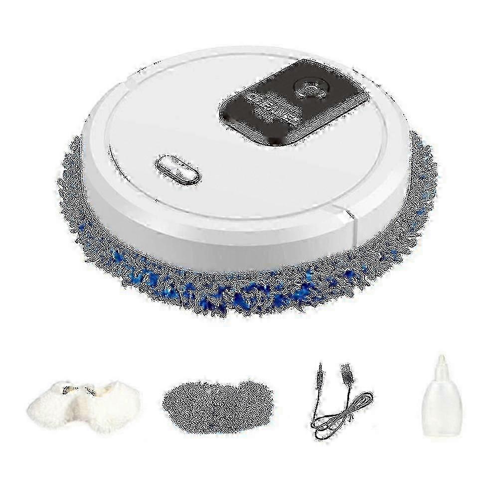Robot Vacuum Cleaner With Quiet Operation And Efficient Mopping