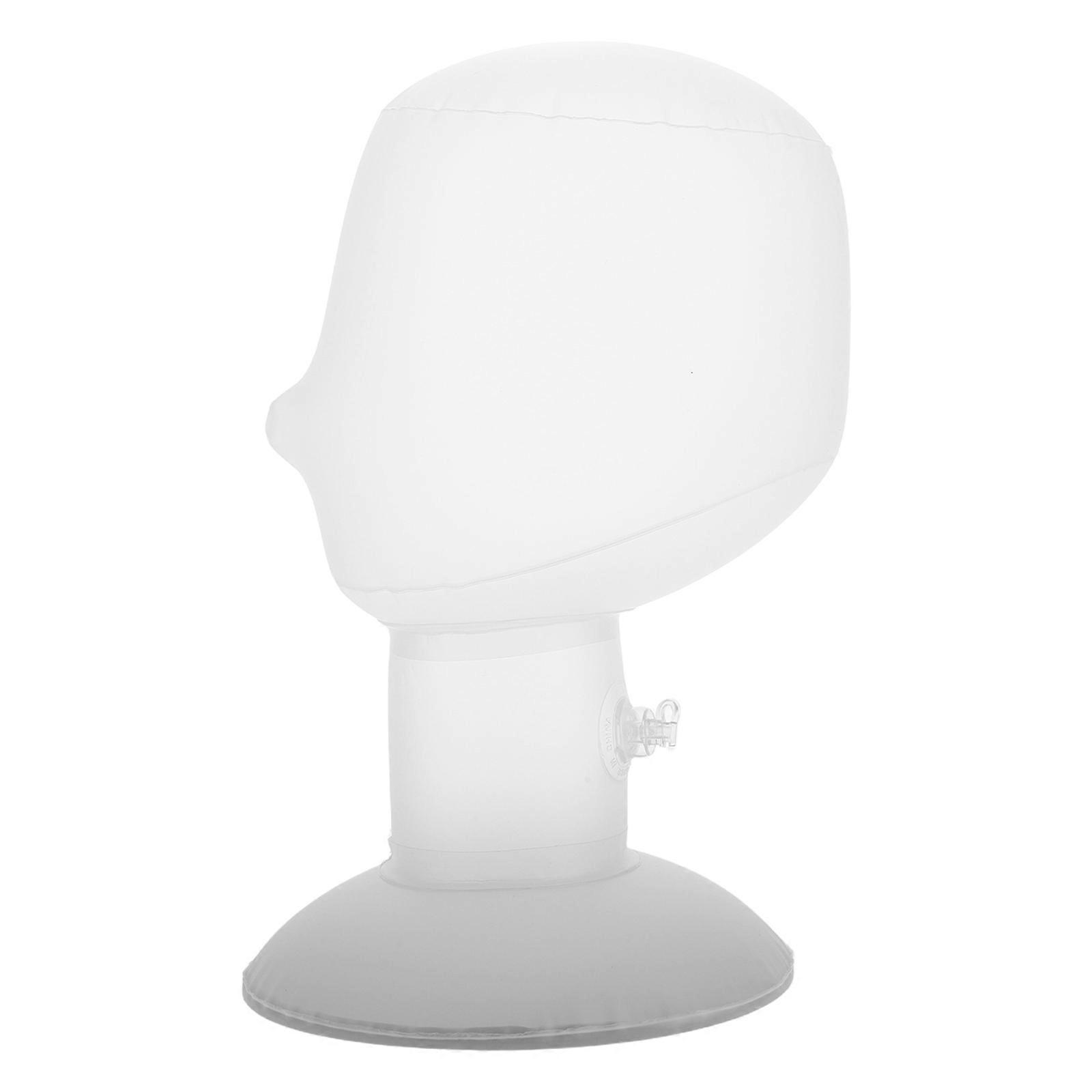 Mannequin Head Inflatable Mannequin Head Stand for Wig Display Rack