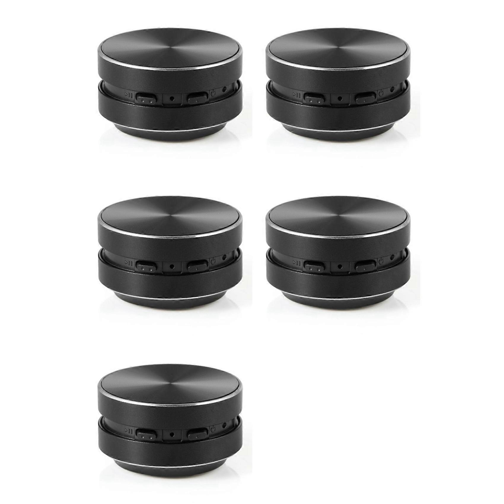 5X Portable Compatible Bone Conduction Speaker Stereo Sound,Bluetooth Speaker(Black)