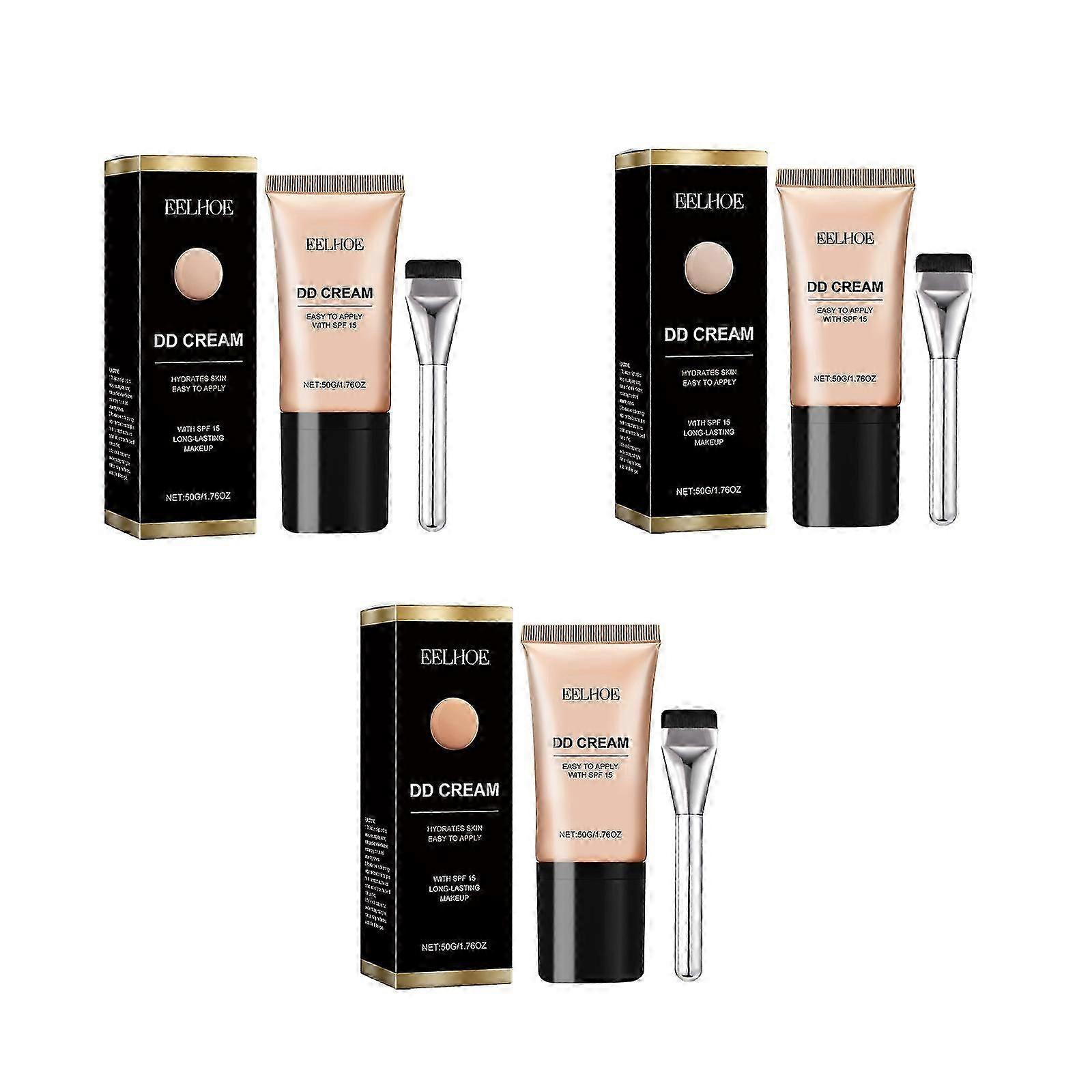 Eelhoe Concealer Moisturizing Dd Cream Matte Makeup Smear-Proof Makeup Moisturizing Freshing And Moistrurizing Light Moisturizing