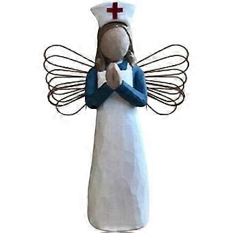Nurse Figurine Resin Nurse Sculpture Nurse Figure Statue Home Ornaments Decoration