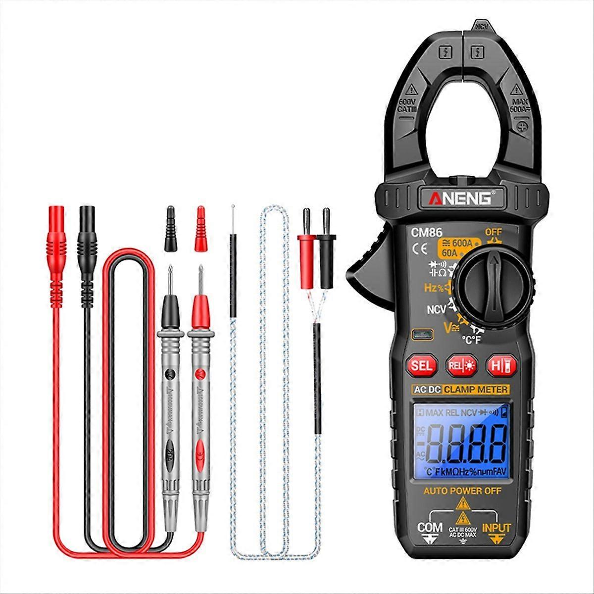  CM86 Clamp Meter 600A Current Voltage Diode Digital Multimeter NCV Voltage Detection Professional Electrician Tools