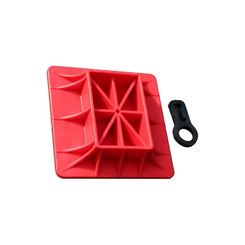Jack Base with SlipResistant Hexagon Design for Off Road Recovery on Sand and Mud