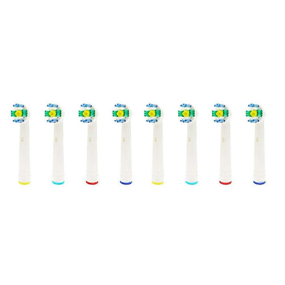 8pcs Replacement Electric Toothbrush Heads Compatible with Oral B -Style 2