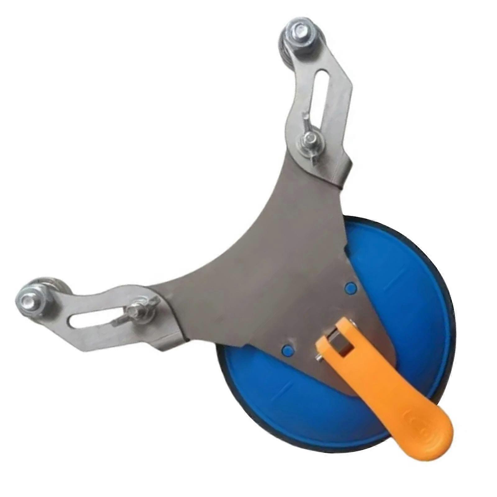 Adjustable Drill Bit Tile Glass Hole Sawer Cores Bit Guide With Vacuum Base Sucker Tile Glass Openings Multicolor