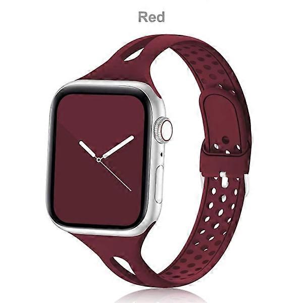 Watch for compatible with Apple Watchwith Apple Watch SE 6 5 4 3 2 red 42/44mm