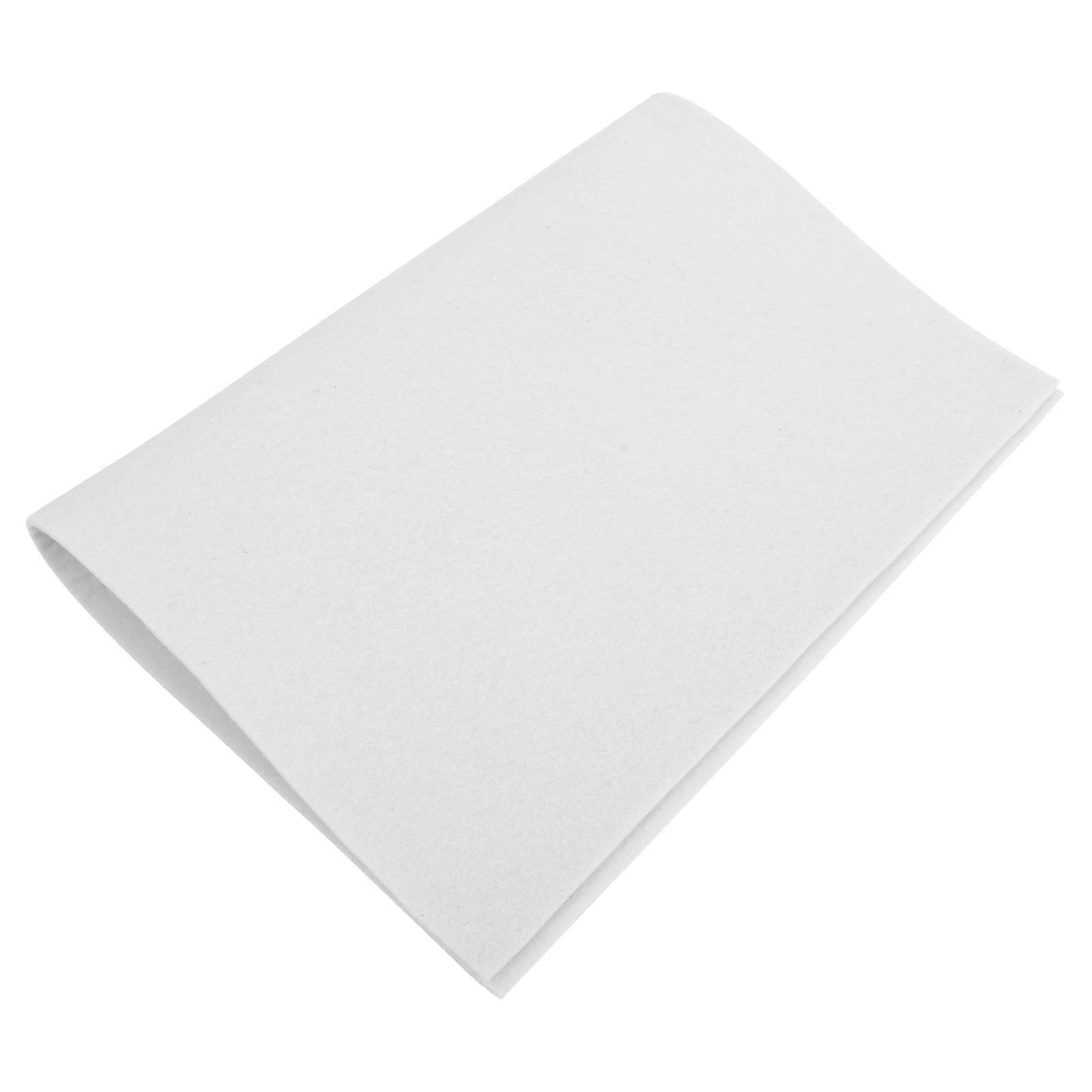 Chinese Calligraphy Felt Mat for Calligraphy Practicing White Felt Desk Pad