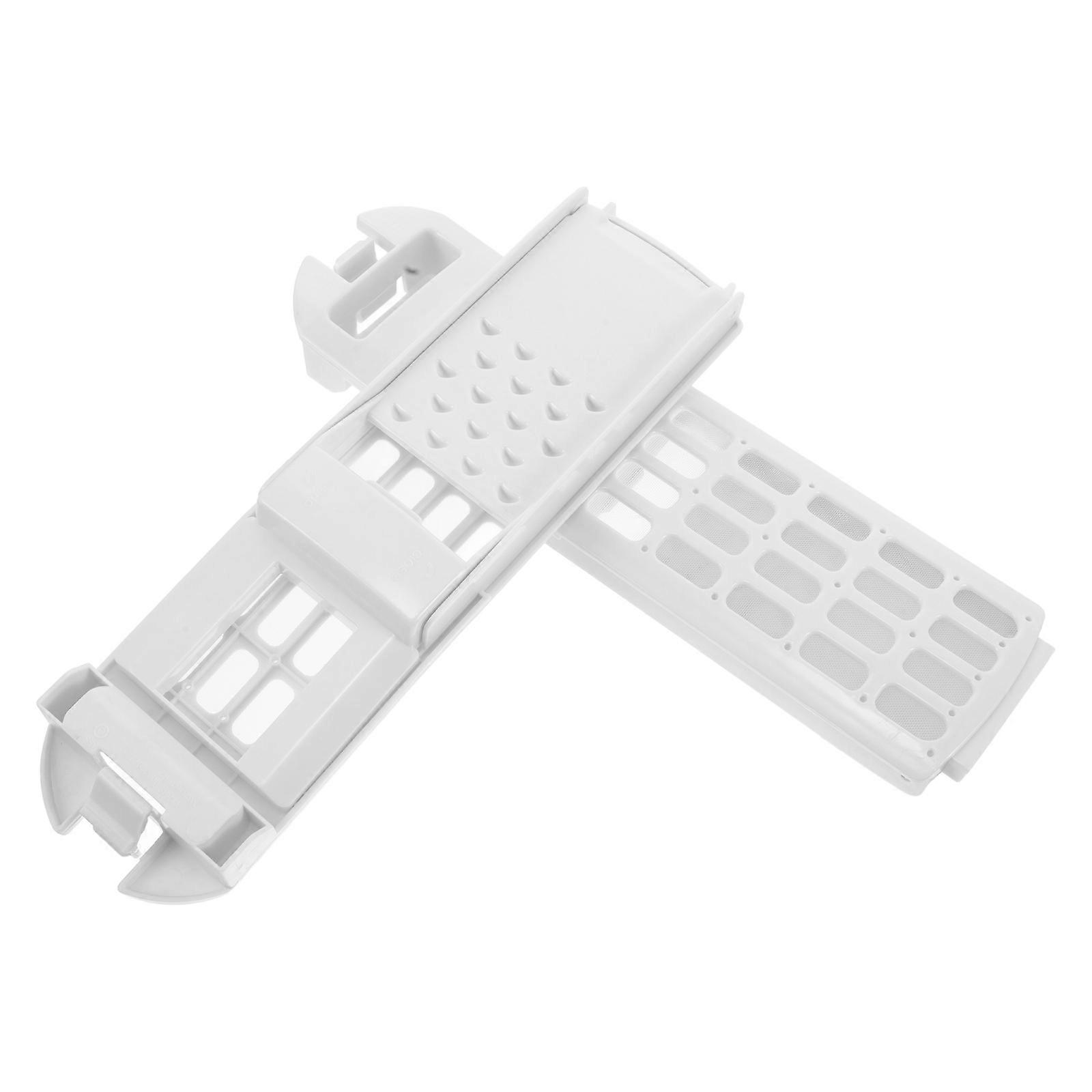 Washing Machine Filter Boxes Plastic Filter Bag for Dual Power Drum 2Pcs