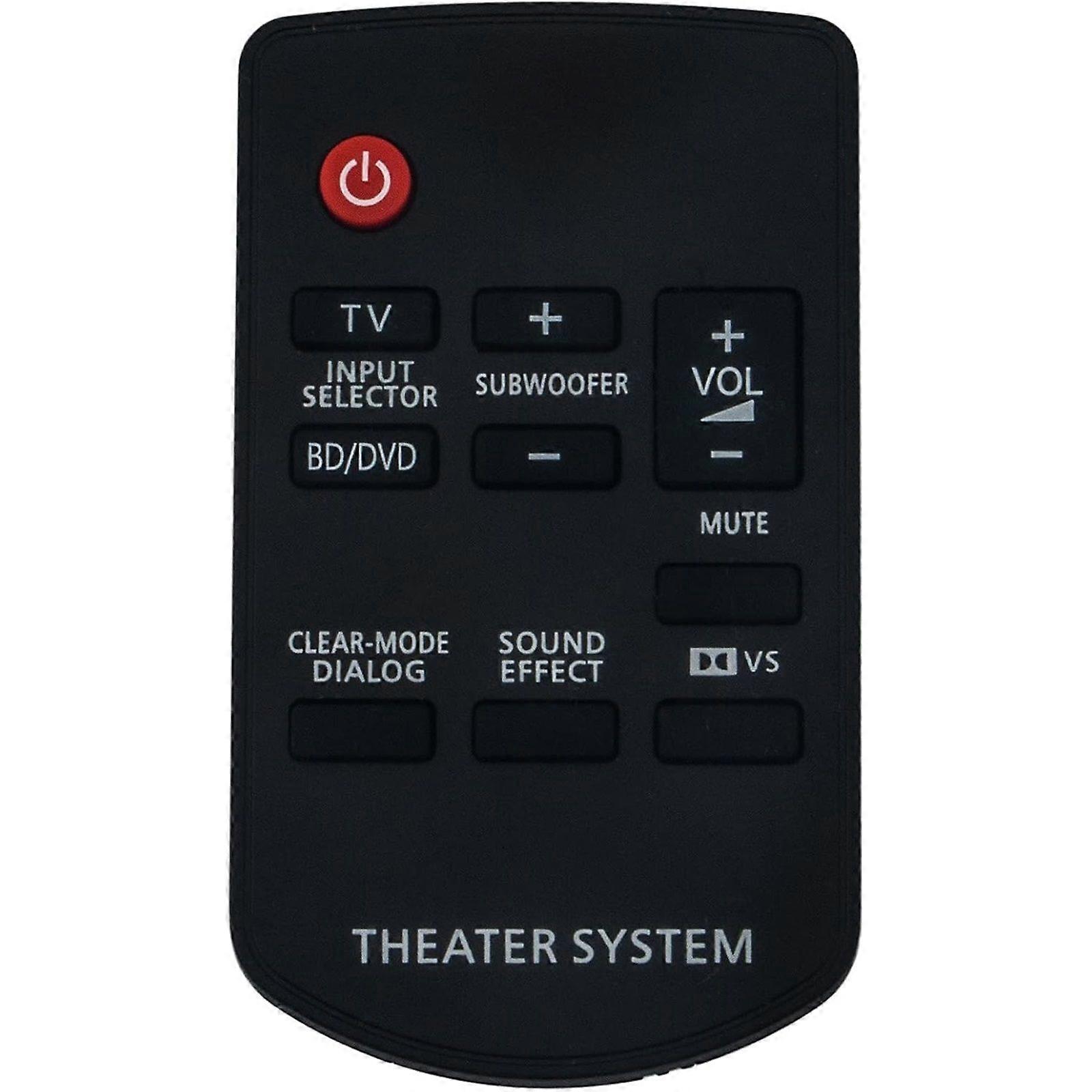 N2QAYC000027 Replacement Remote Control fit for Panasonic Home Theater Audio Systems SC-HTB10 SC-HTB500
